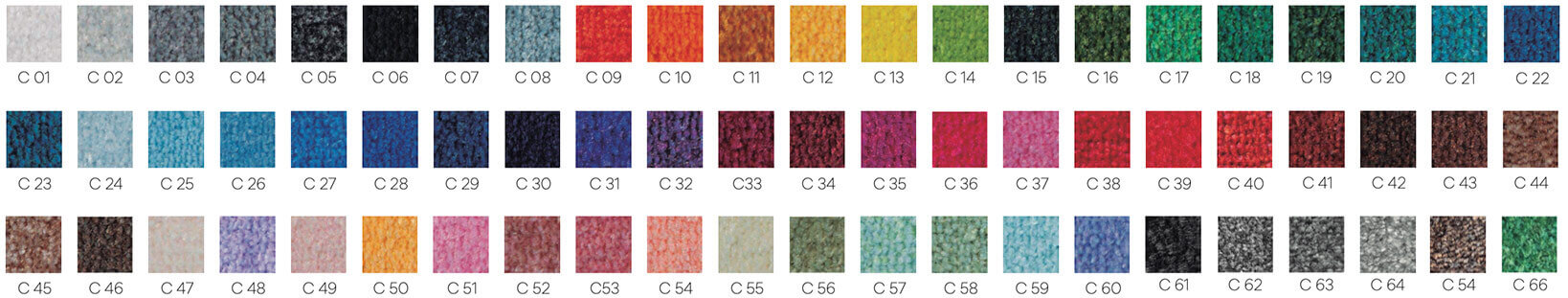 color Alfombra textil personalizada